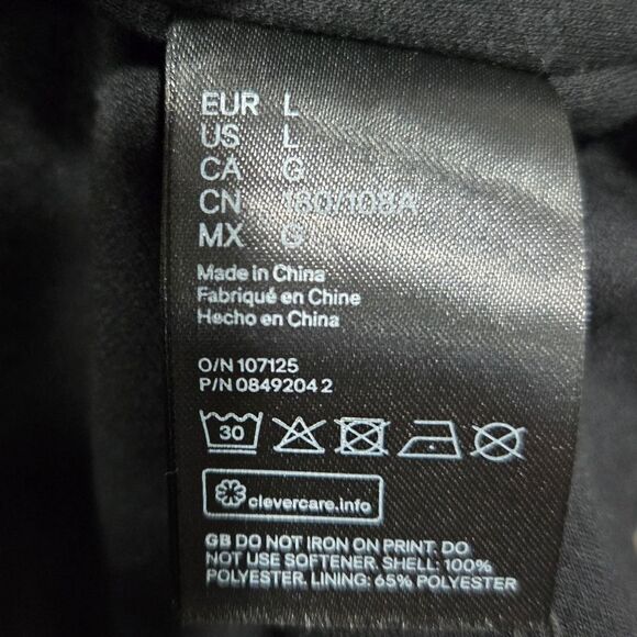 🐢 H&M Men's Size L Windbreaker Waterproof. Like New. - Picture 15 of 17